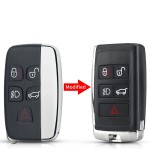 Land Rover Smart Key Shell(No logo/LandRover logo/Jaguar logo)